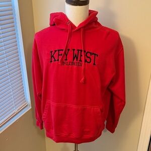 Key West Florida Men's Red Hoodie